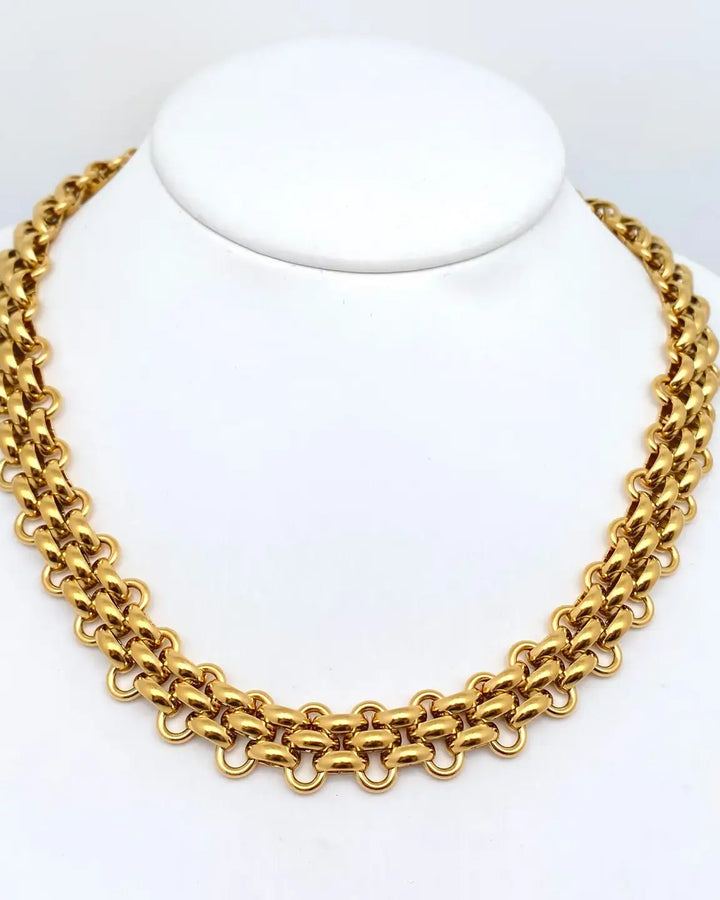 Artisan Gold Chain Set