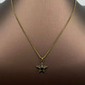 Vintage Star Charm Necklace