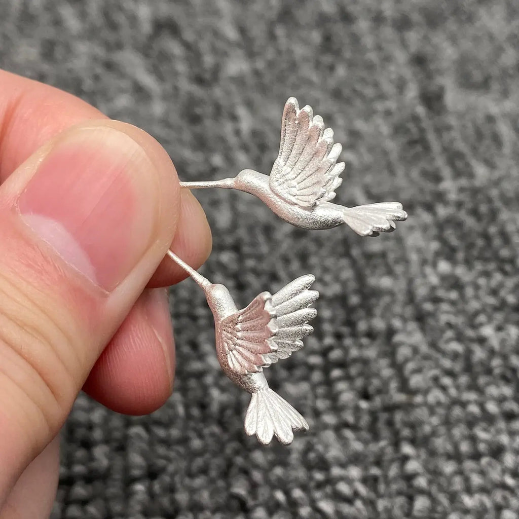 Hummingbird Stud Earrings